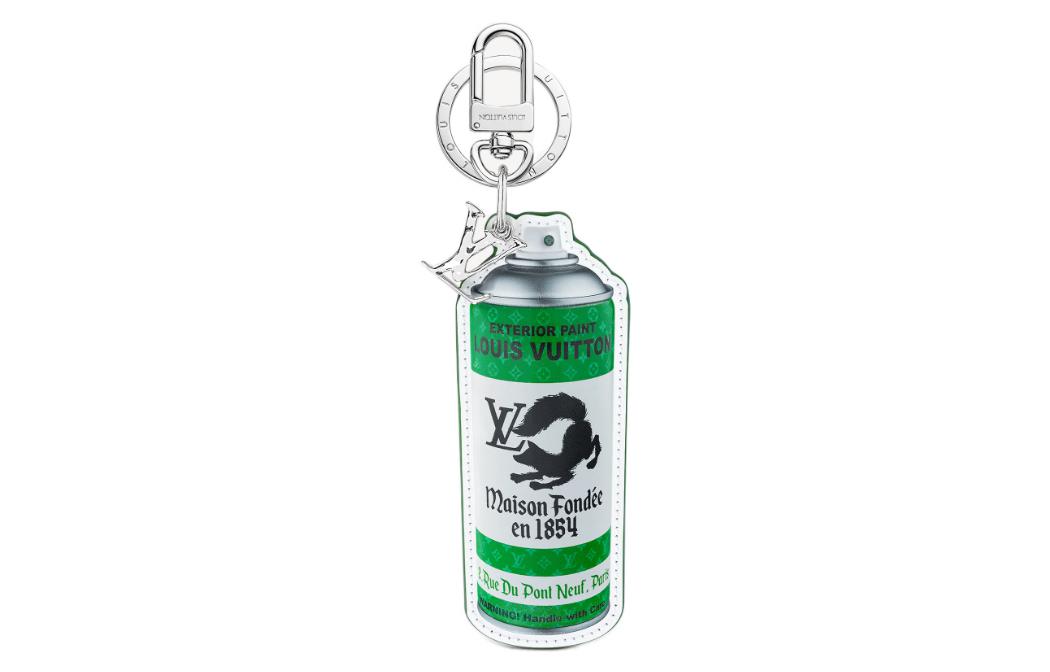 LOUIS VUITTON Lv Paint Illustre Bag Charm Keyholder
