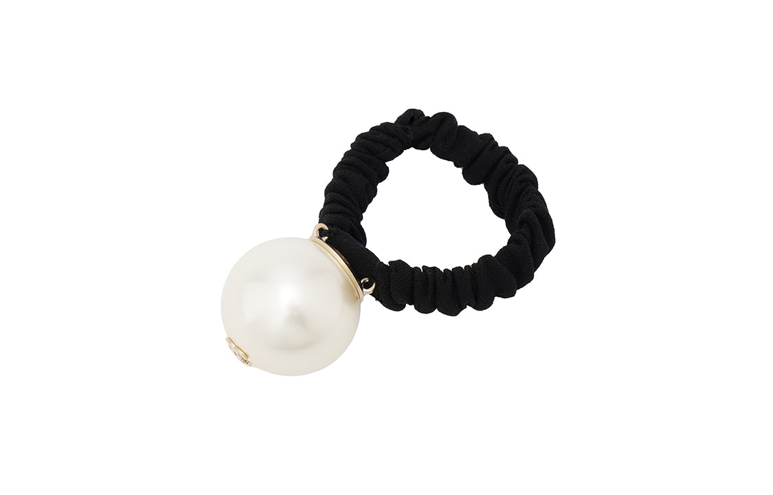 CHANEL Hair Ties Women's Black
