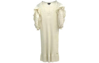 CHANEL 21A Long Sleeved Dresses Women's Yellow