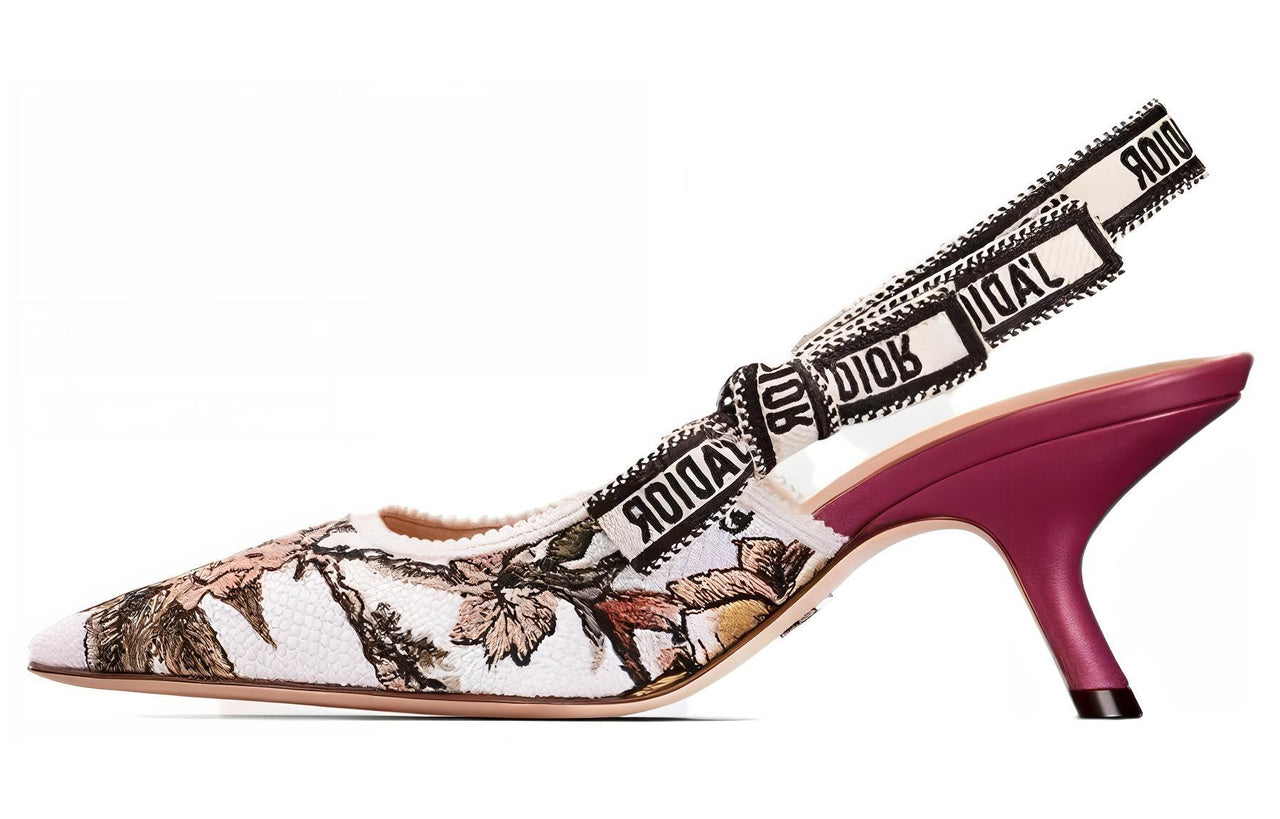 DIOR J'Adior Slim Heel High Heels Women's White