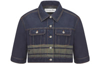 DIOR Denim Jackets Women's Blue