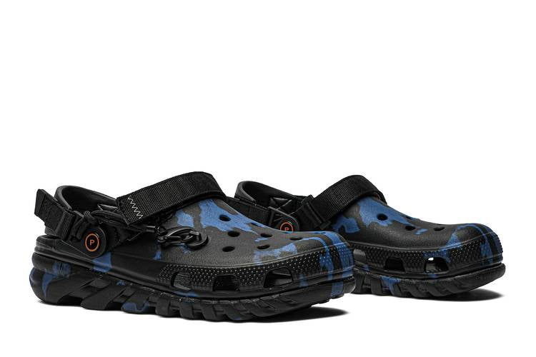 Crocs Post Malone x Duet Max Clog 'Blue Camo' 206542-001