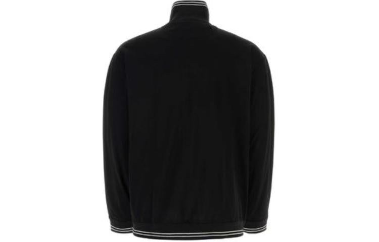 PRADA Triangle Logo Zipped Coat