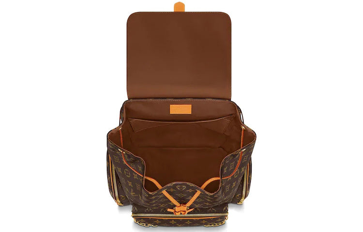 LOUIS VUITTON Trio Backpack Monogram Brown