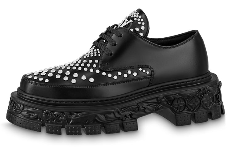 LOUIS VUITTON Derby Lv Baroque Shoes 'Black'