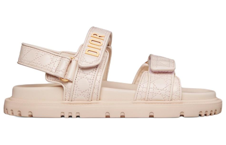 DIOR DiorAct Beach Sandals Women's Quartz Pink