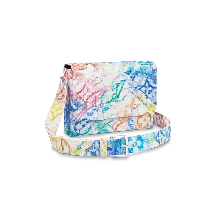LOUIS VUITTON Trunk Messenger Pastel Multicolor