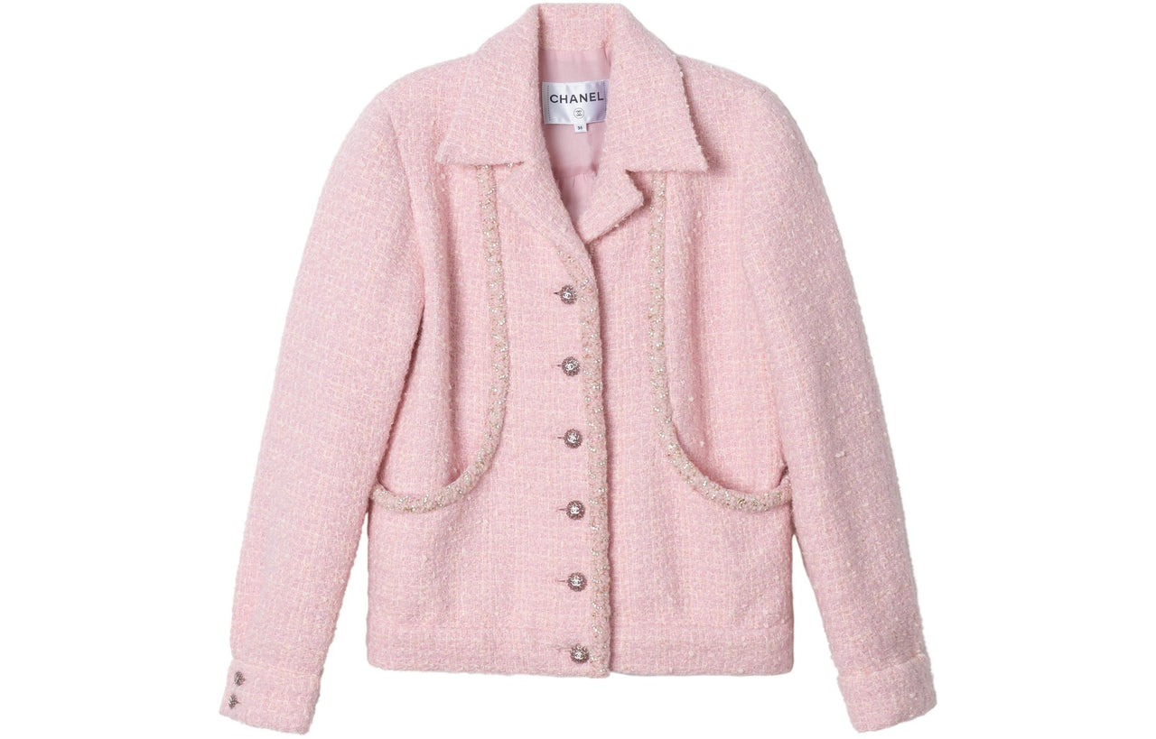 CHANEL Jackets Women's Pink