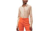 HERMES Shirts Women's Champagne