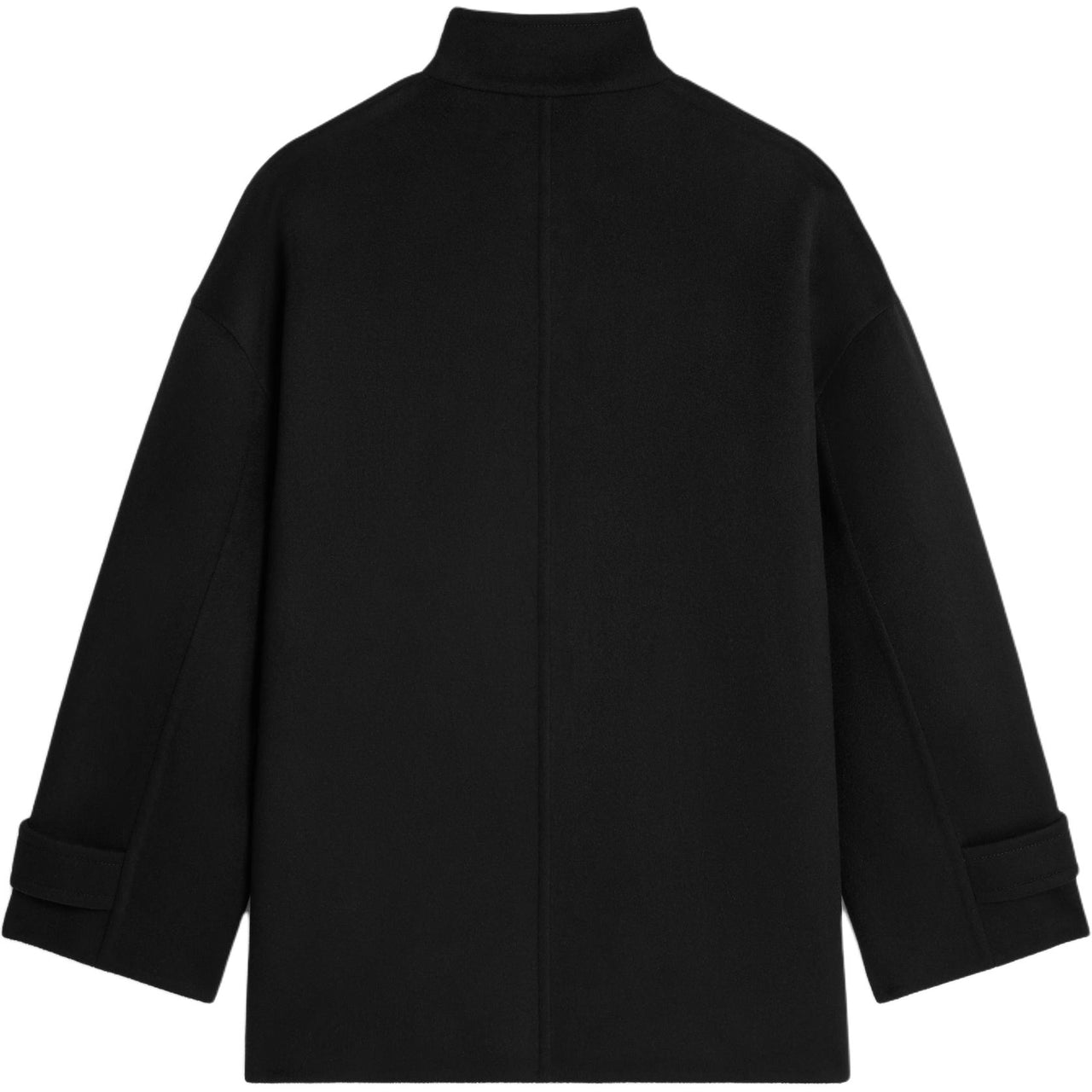 CELINE Egg Coat In Double Face Wool