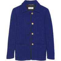 SAINT LAURENT Fitted Tweed Blazer