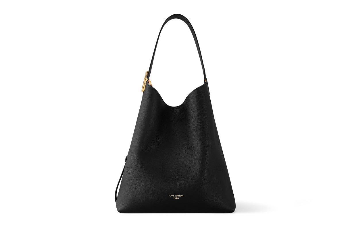 LOUIS VUITTON Hobo Low Key Mm Black