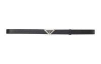 PRADA Leather Belts Unisex Black