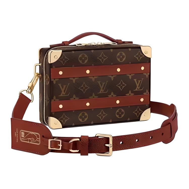 LOUIS VUITTON X Nba Legacy Handle Trunk Monogram Brown