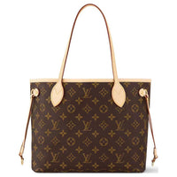 LOUIS VUITTON NEVERFULL Canvas With Leather Combo Bag Tote Bag Shopping Bag Handbag Shoulder Bag Women's Brown