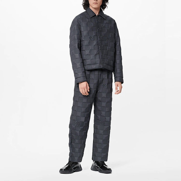 LOUIS VUITTON Quilted Damier Blouson