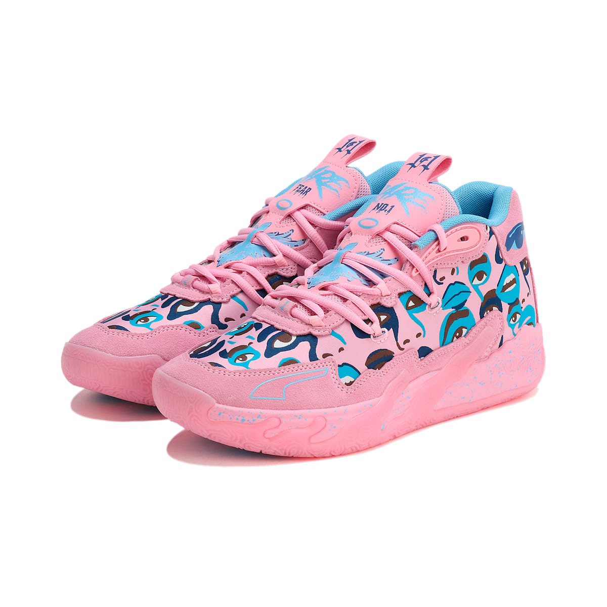 PUMA x Kid Super MB.03 'Pink Lilac Team Light Blue' 379328-01