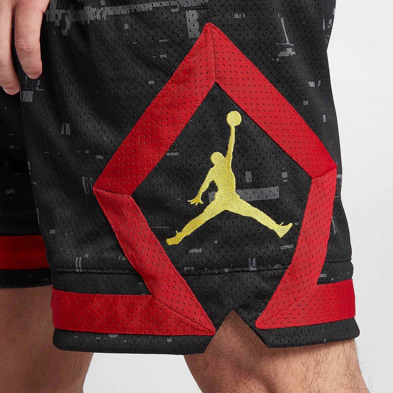 Air Jordan Sportswear Last Shot Diamond Short 'Black' AQ0621-010