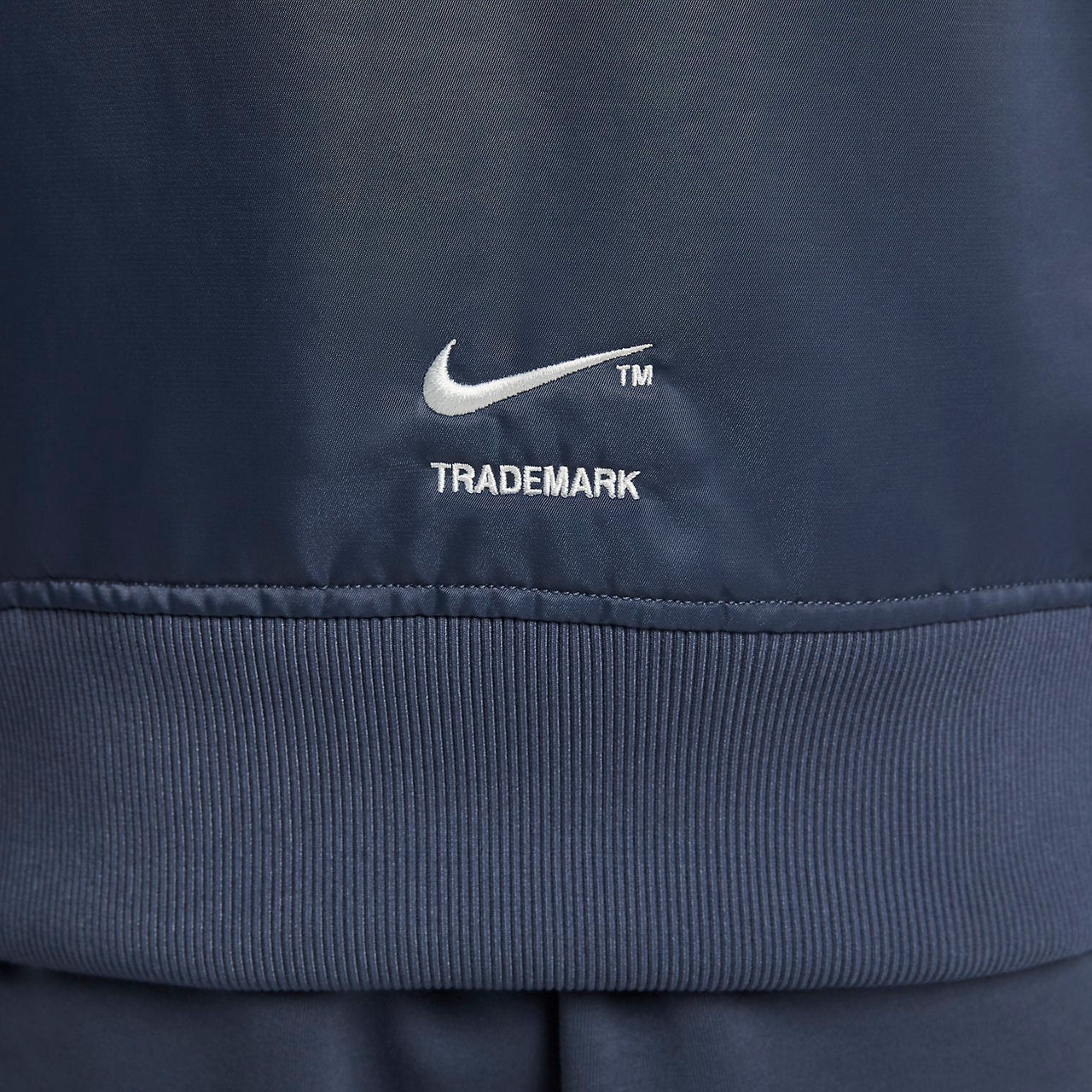 Men's Nike Sportswear Swoosh Therma-FIT Contrasting Colors Large Logo Reversible Loose Aviator Padded Jacket Blue DD6056-437