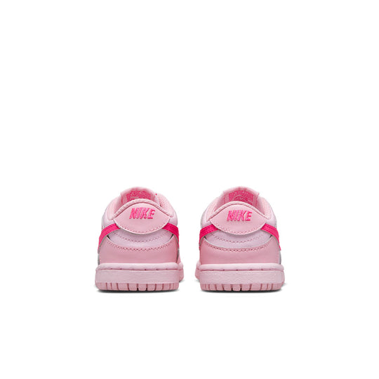 Nike Dunk Low (TD) Triple Pink - popular Size 5C (DH9761-600)