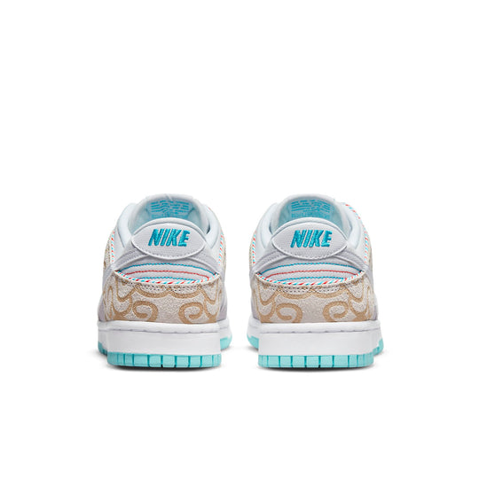 Nike Dunk Low SE 'Barber Shop - Grey' DH7614-500 • SneakerSouqq