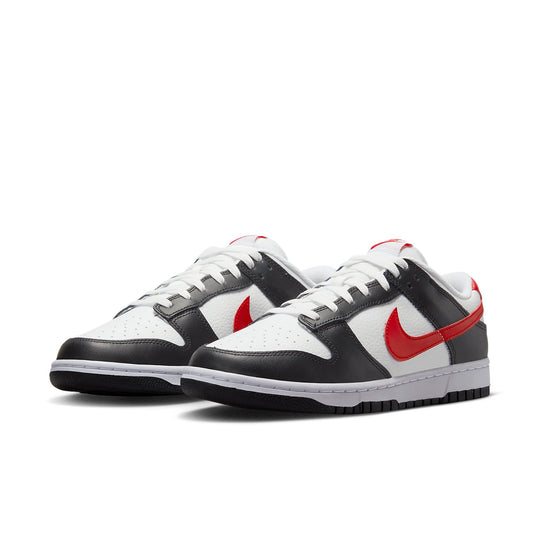 Nike Dunk Low 'Red Swoosh Panda' FB3354-001