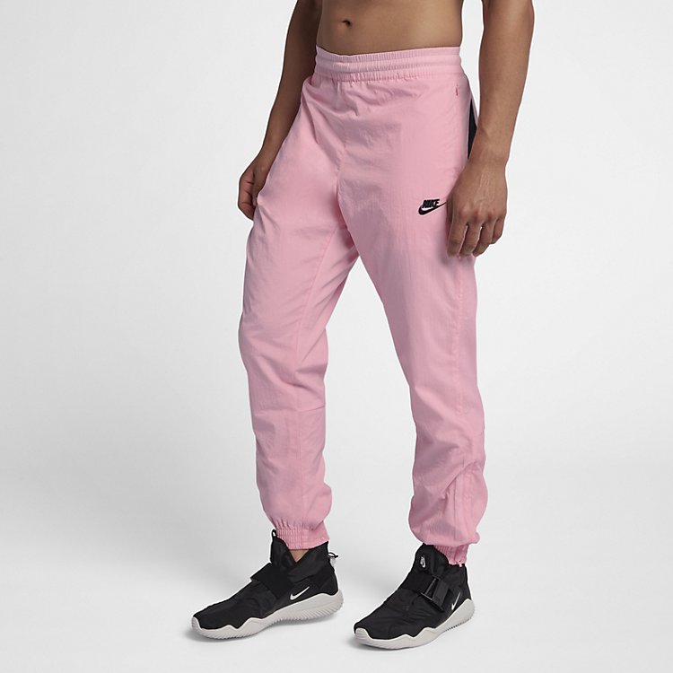 Nike NSW VW Swoosh Woven Pant 'Pink Black' AJ2300-686