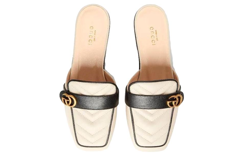 (WMNS) Gucci Double G Slide Sandal 'White' 670398-BKOE0-9086