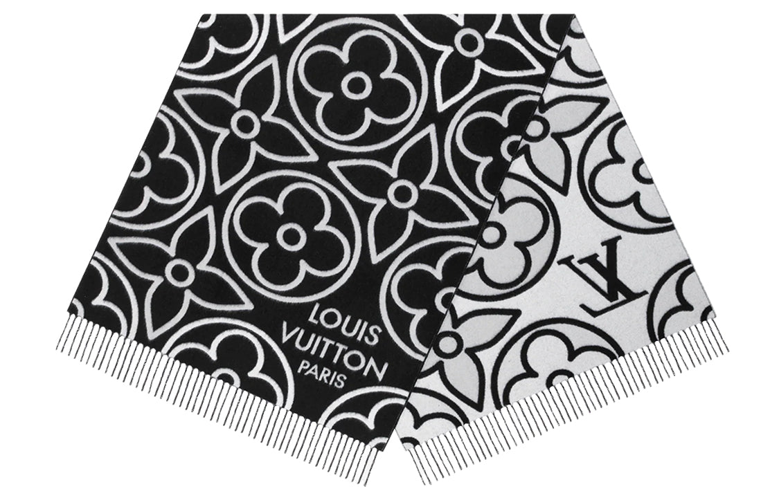 LOUIS VUITTON In Bloom Knit Scarves Women's