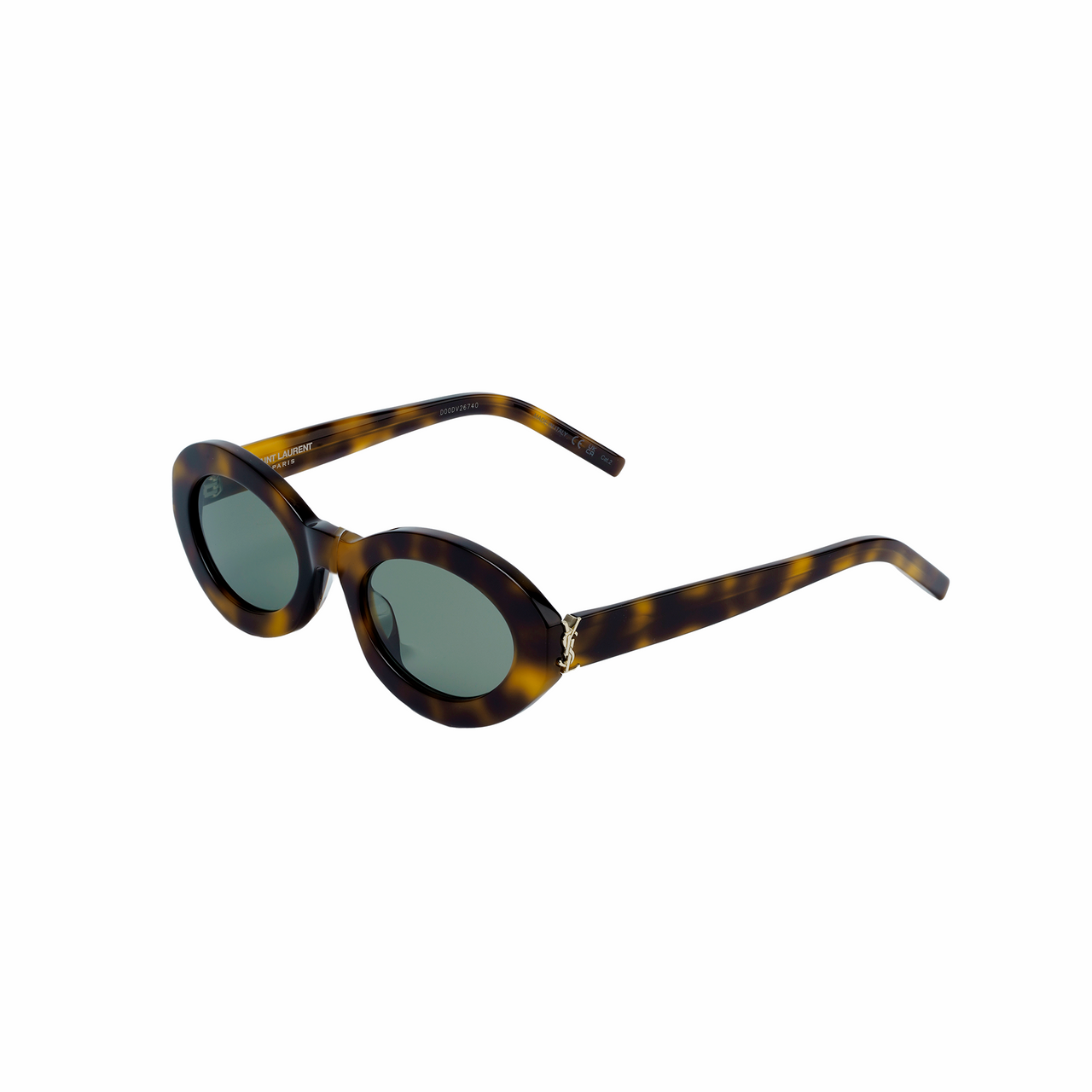 SAINT LAURENT Oval Frame Sunglasses
