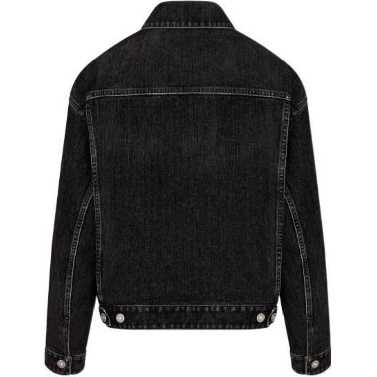 DIOR SS23 Denim Jacket Women's Black