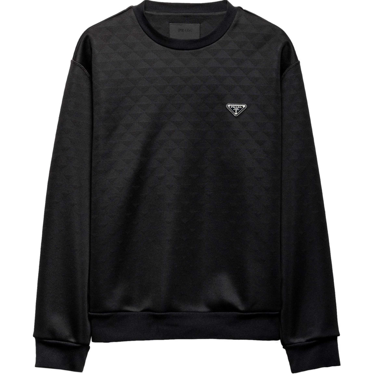 PRADA SS24 Sweatshirt Men's Black