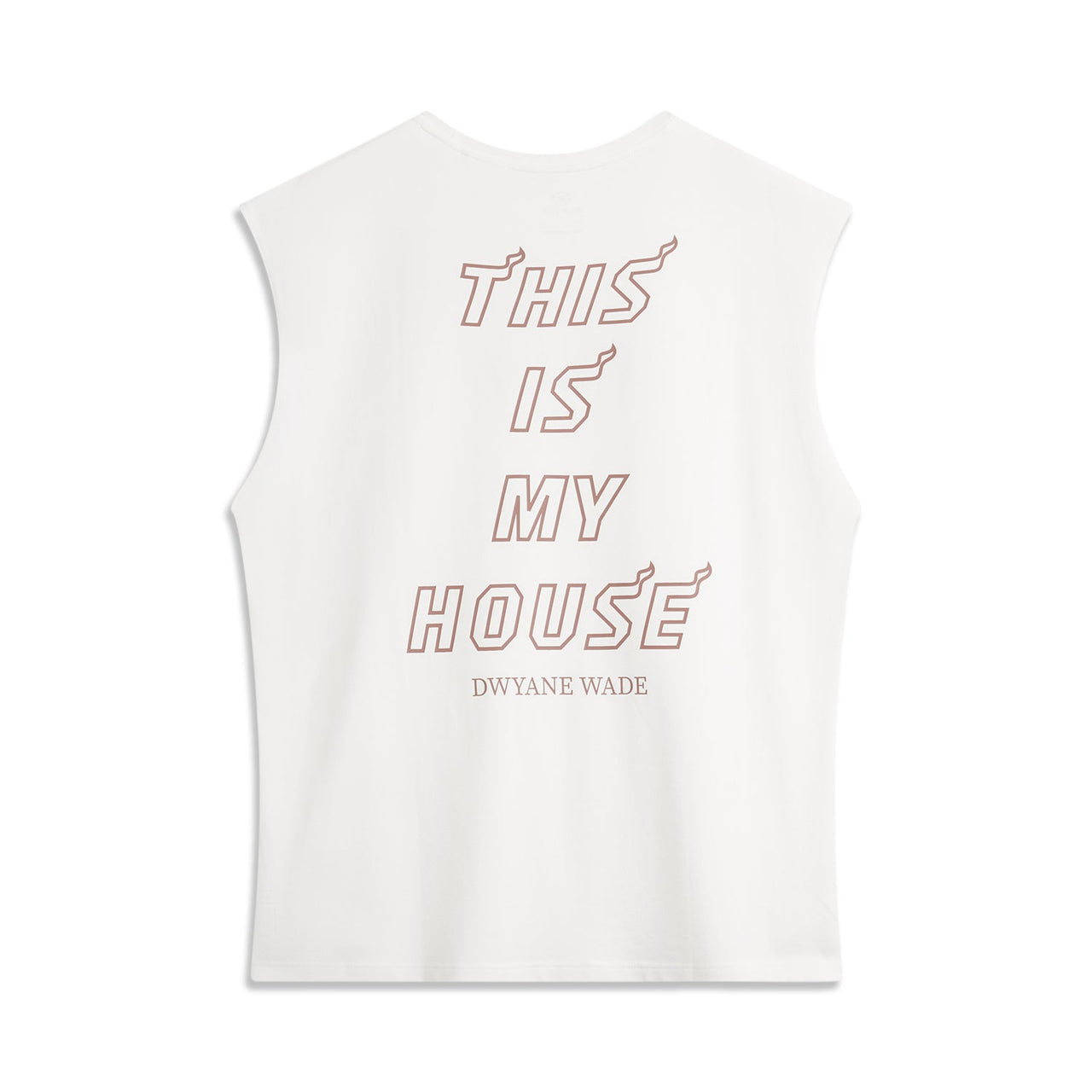 Li-Ning x ADAM Way Of Wade Graphic Oversized Tank 'Cream White' AVSU731-2