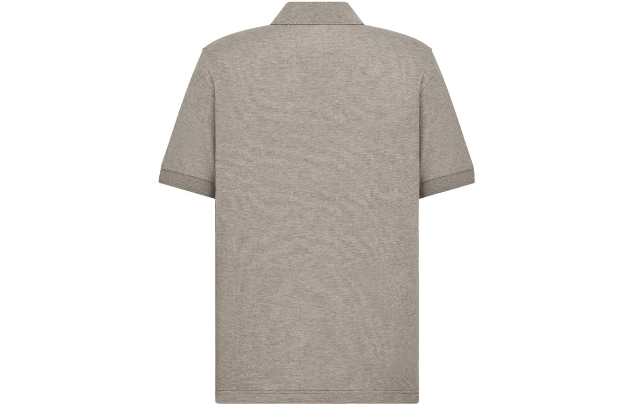 DIOR FW23 Polo Shirt Men's Gray