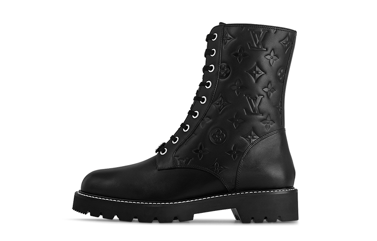 LOUIS VUITTON Territory Crew Martin Boot Women's Black