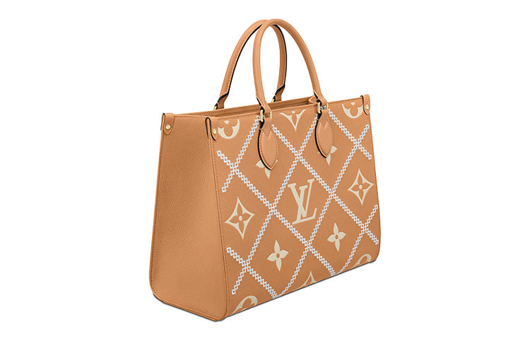 LOUIS VUITTON OnTheGo Mm Arizona Brown