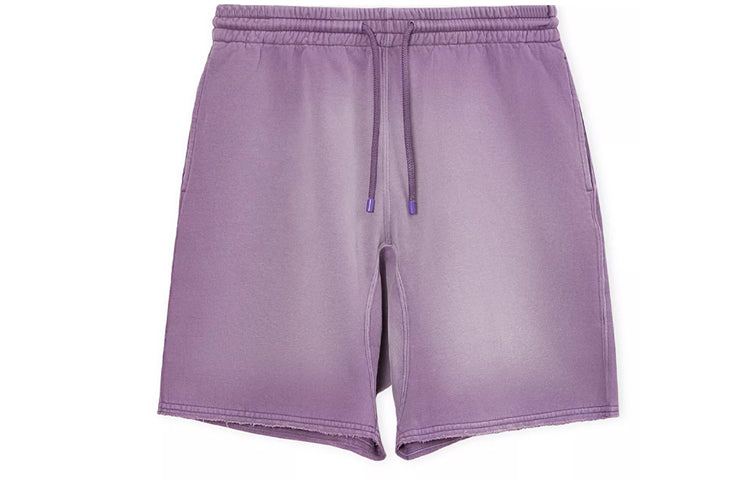 LOEWE Washed Drawstring Cotton Shorts