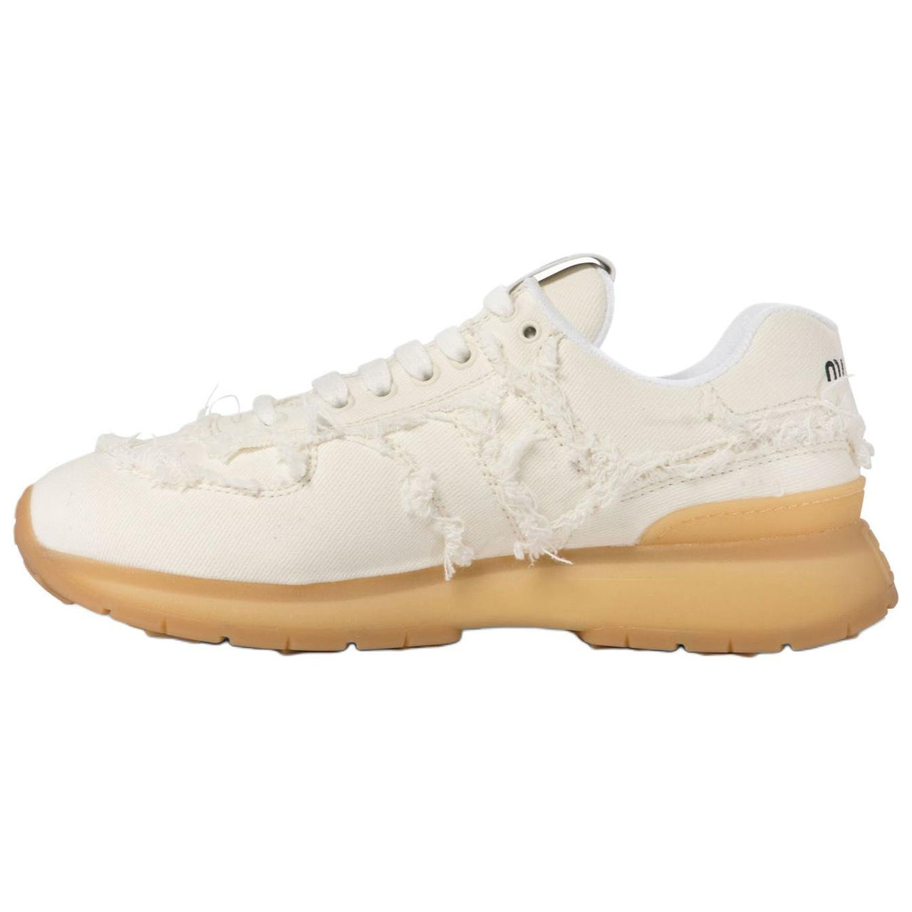 MIU MIU Low-Top Casual Shoes Women's White