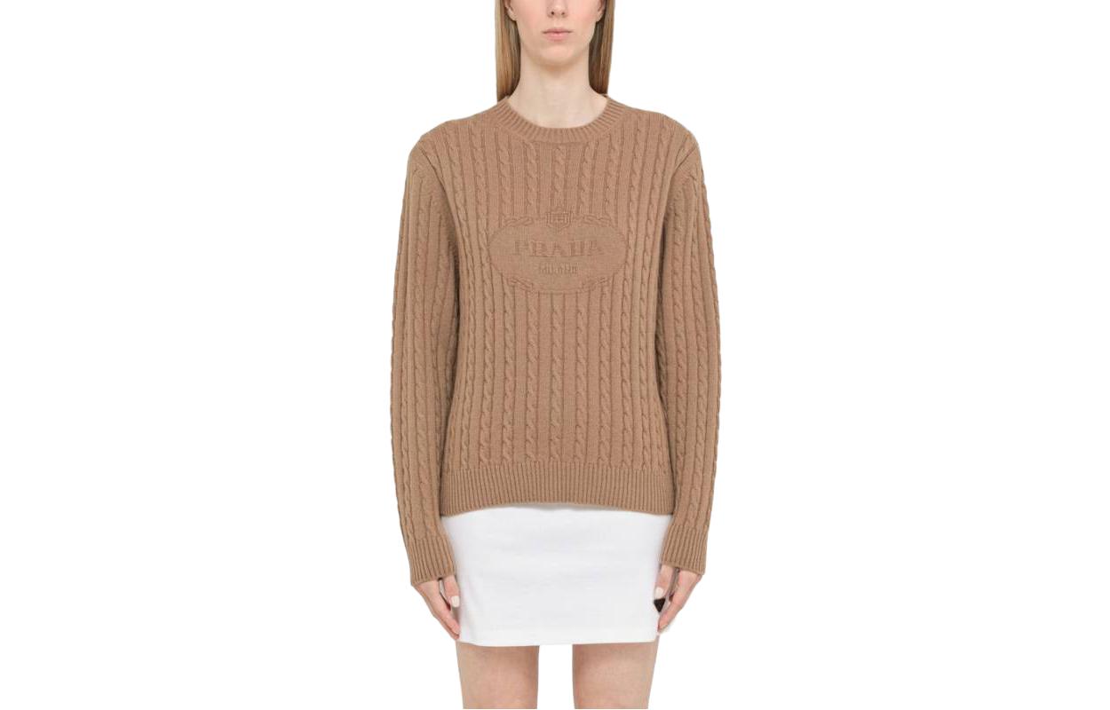 PRADA Crewneck Knitted Jumper