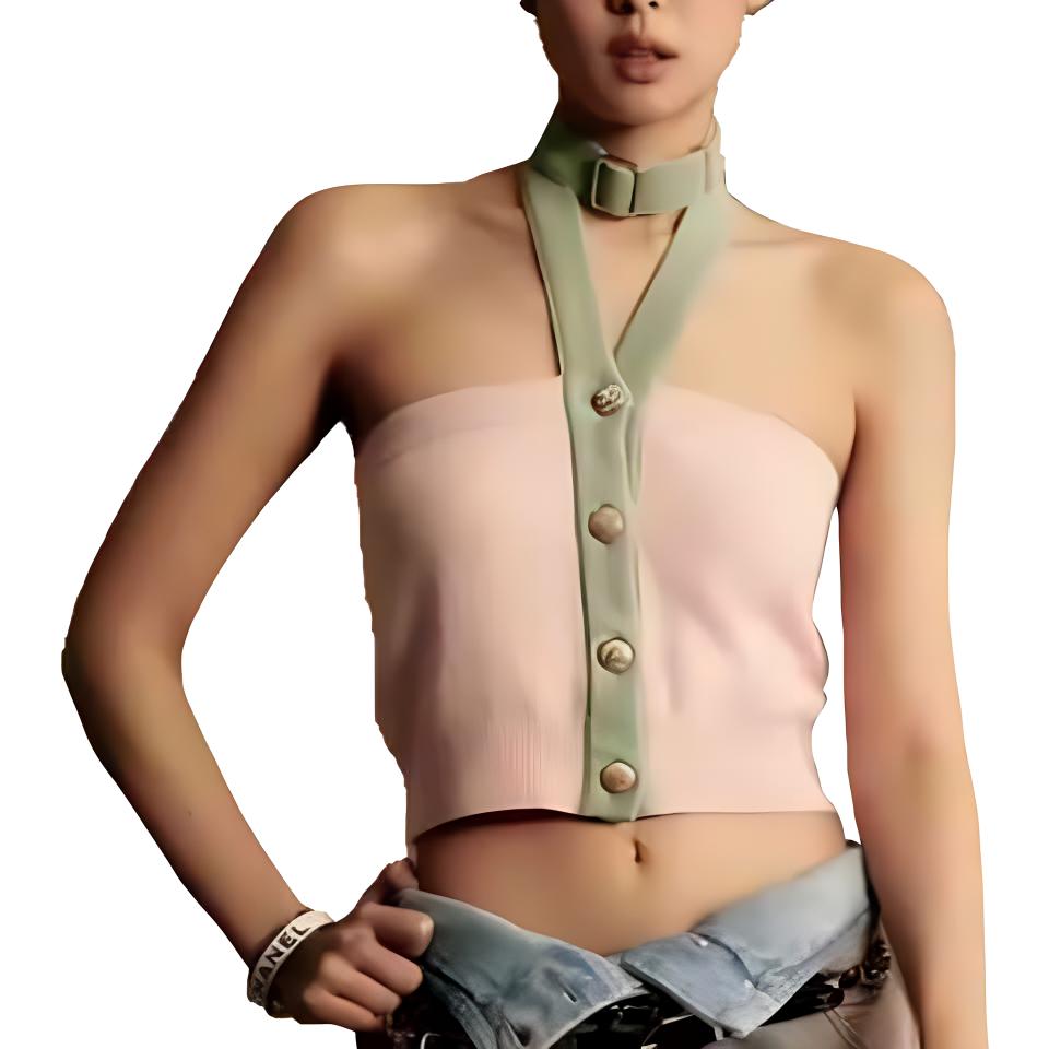 CHANEL SS24 24C Knitwear Women's Pink