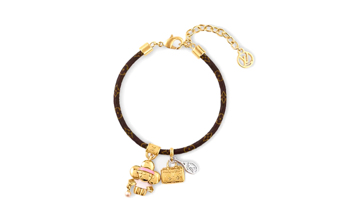 LOUIS VUITTON Vivienne Tennis Bracelets Women's Brown