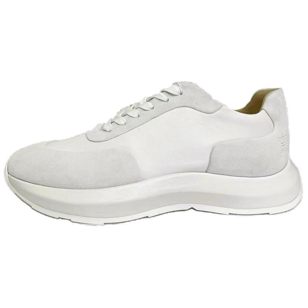 HERMES Low Top Casual Shoes Men's White