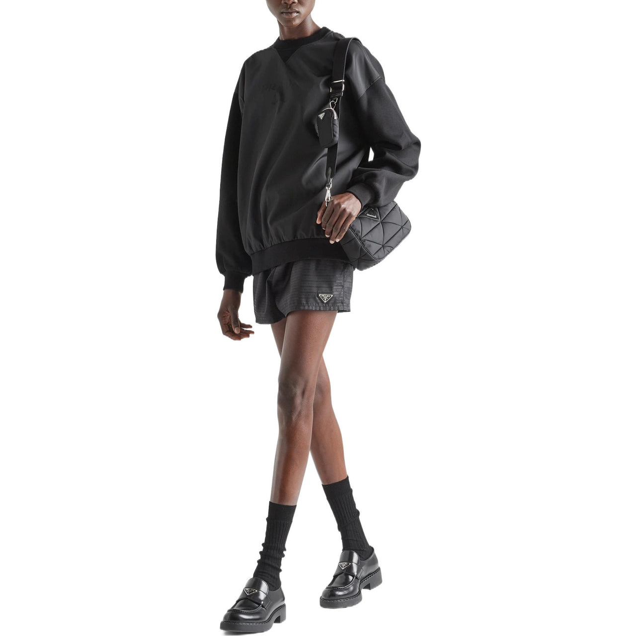 PRADA Sweatshirts Women's Black