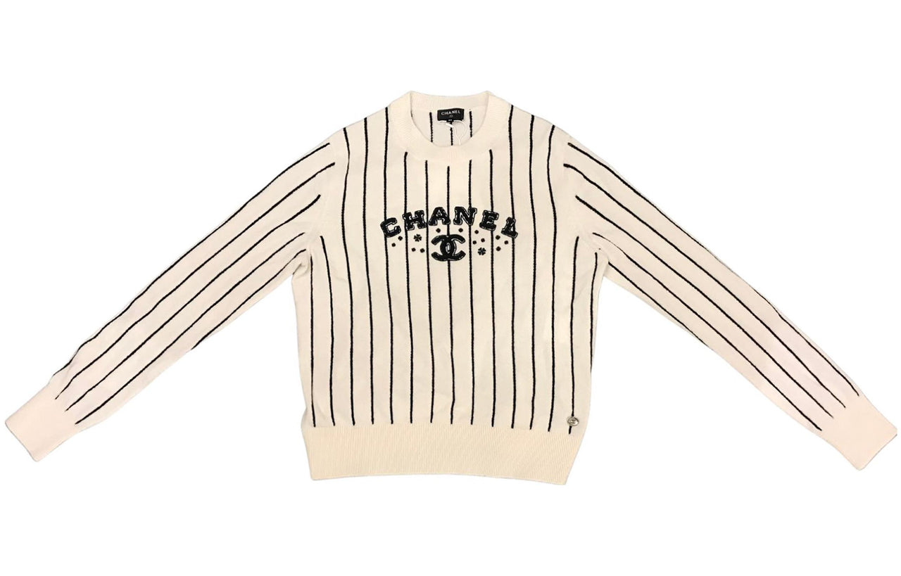 CHANEL Sweaters Women's White