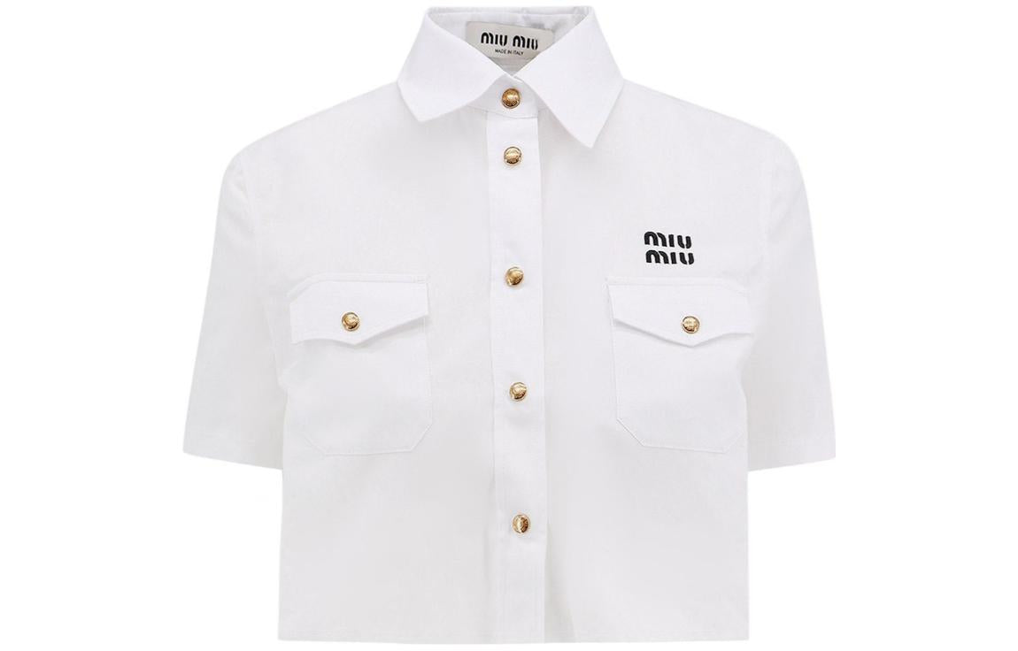 MIU MIU FW23 Shirt Women's White