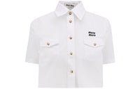 MIU MIU FW23 Shirt Women's White