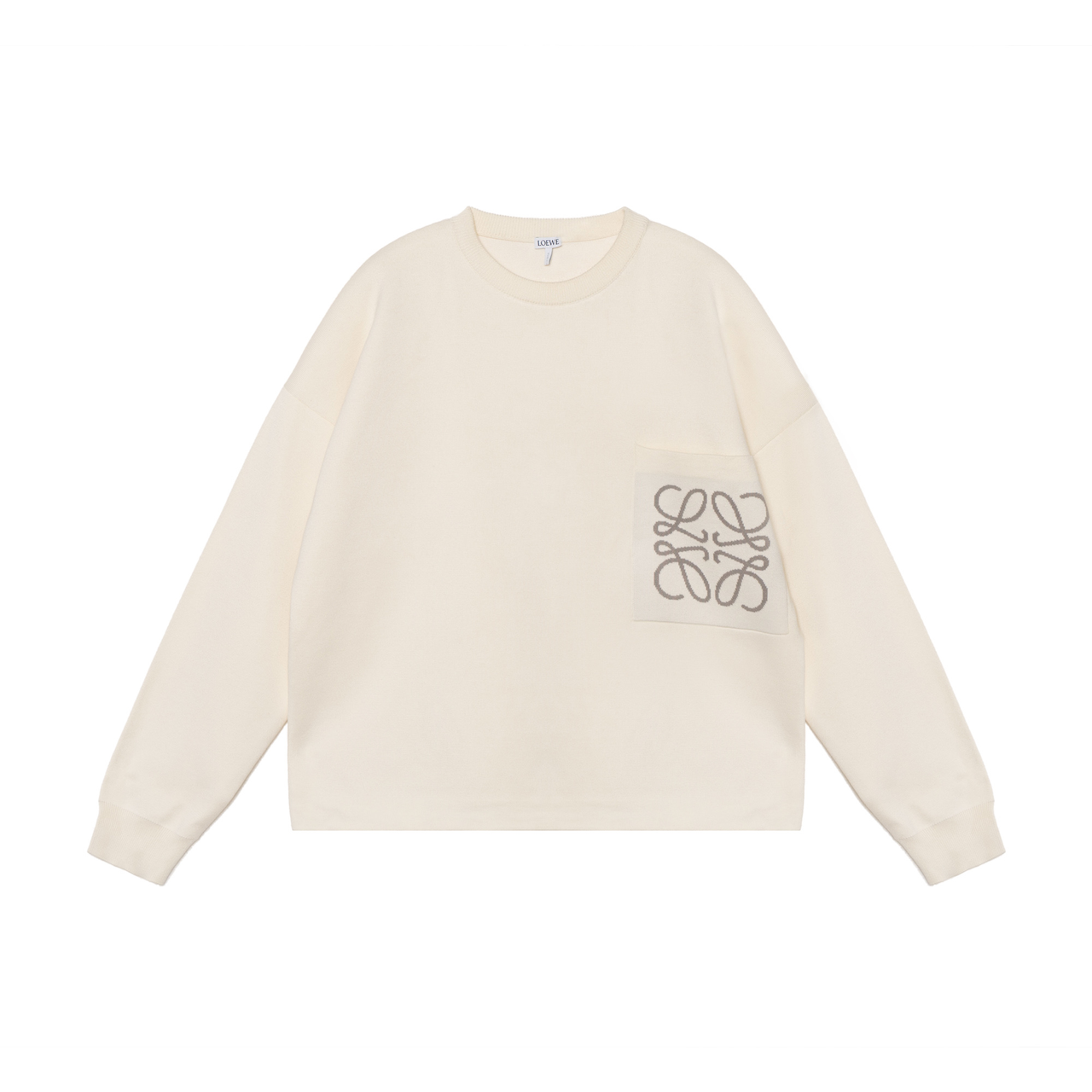 LOEWE Anagram Pocket Cotton And Viscose Sweater