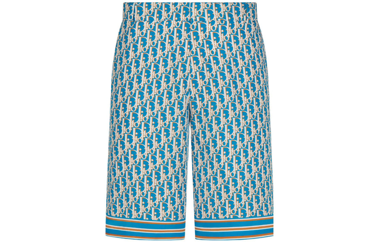 DIOR Dior Quarterly New Products SS22 Casual Pants Men's Blue