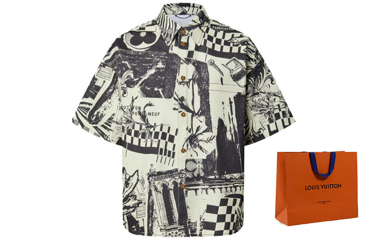 LOUIS VUITTON SS23 Shirt Men's Ivory White