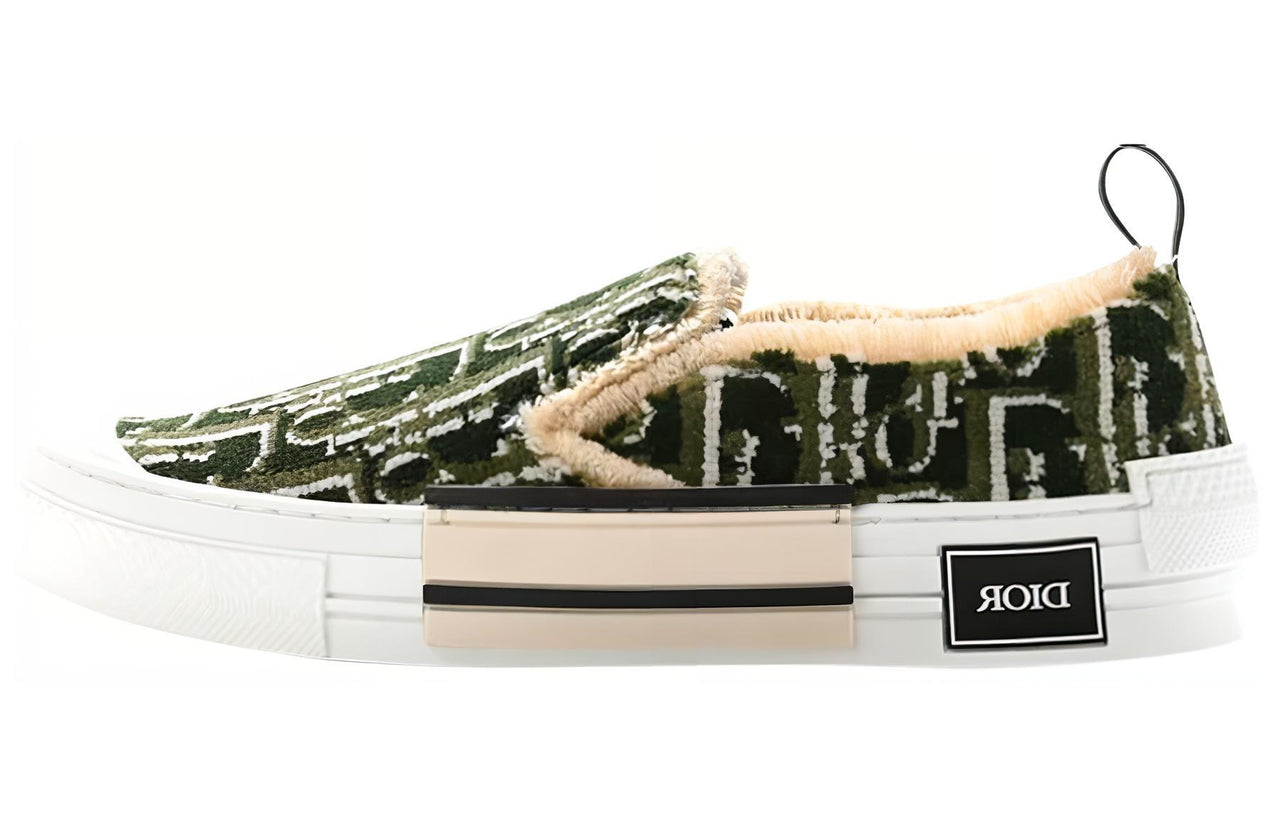 DIOR B23 Slip-On 'DIOR Oblique Tapestry - Green'